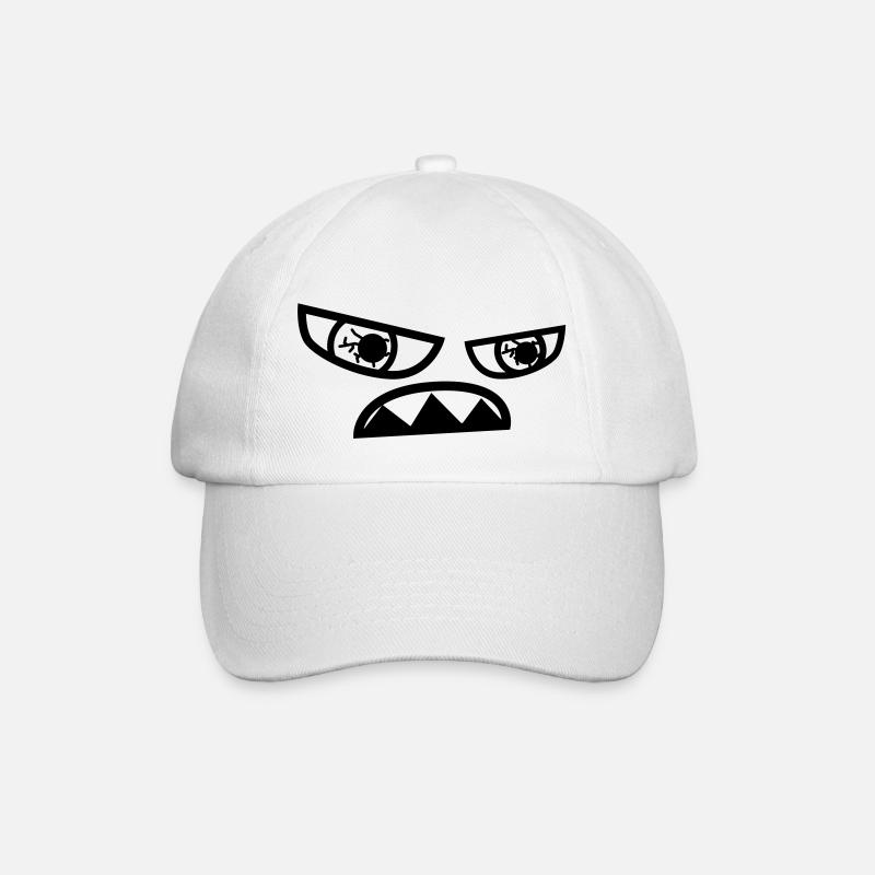 monstre - Casquette classique - blanc/blanc