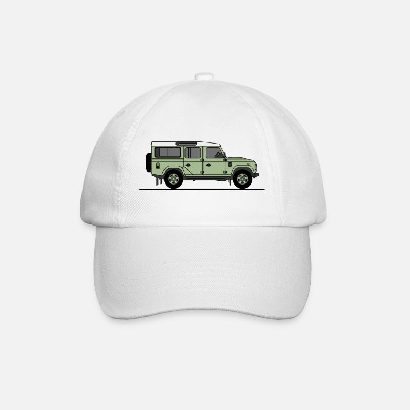 Défenseur 110 - Casquette classique - blanc/blanc