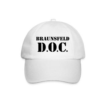 D.O.C. Braunsfeld - Baseballkappe - Weiß/Weiß - Vorne