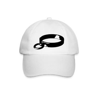 Ring of O. - Slavecollar - Baseballkappe - Weiß/Weiß - Vorne