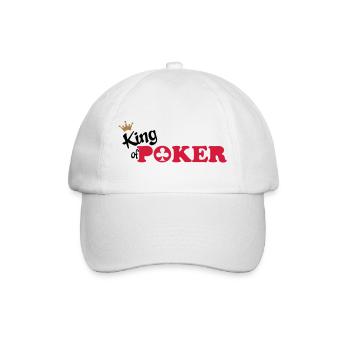 poker - Casquette classique - blanc/blanc - Devant