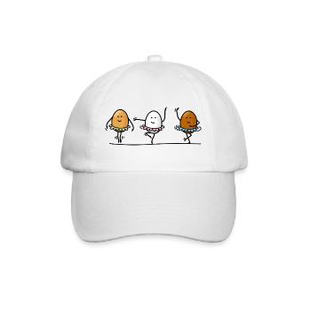 Petite Ballerine, Danse, Ballet - Casquette classique - blanc/blanc - Devant