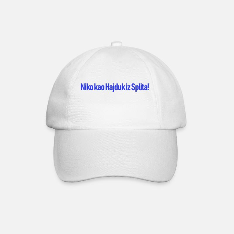 Hajduk Split Torcida - Baseball Cap - white/white