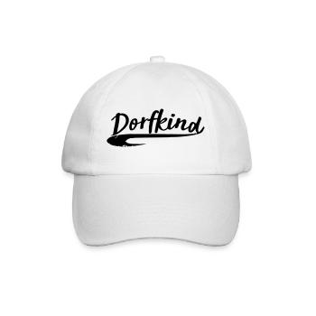 village kind village town love land dorfi sticker - Baseball Cap - white/white - Front