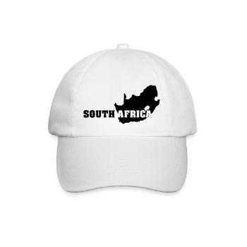 Afrique du Sud (ID: 002004) - Casquette classique - blanc/blanc - Devant