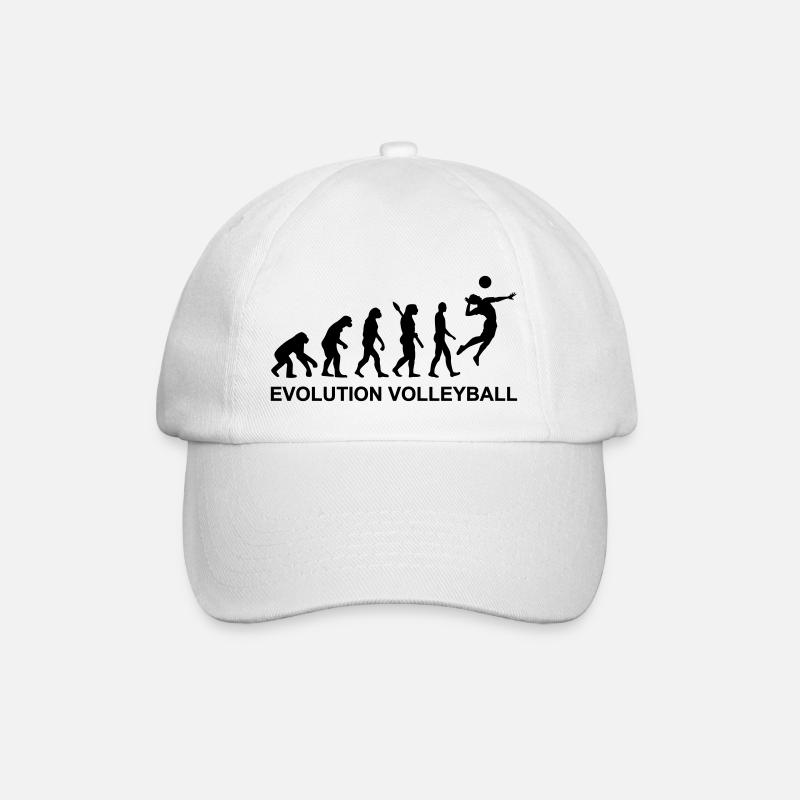 Volleyball - Baseballkappe - Weiß/Weiß