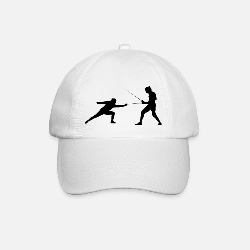 Fechten - Baseballkappe - Weiß/Weiß