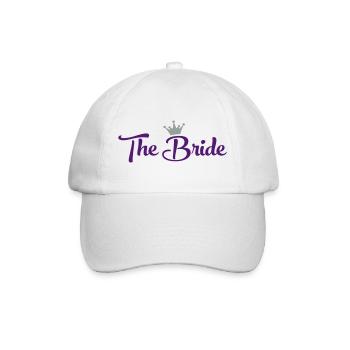 bride - Baseball Cap - white/white - Front