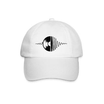 Record Design - Baseball Cap - white/white - Front
