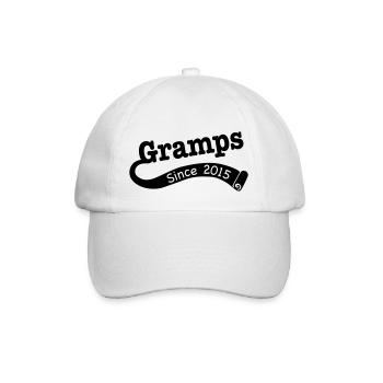 Gramps Since 2015 - Baseball Cap - white/white - Front