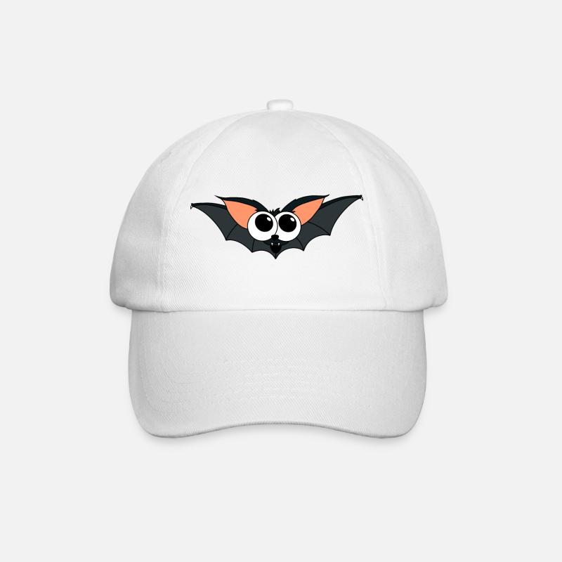 chauve-souris - Casquette classique - blanc/blanc