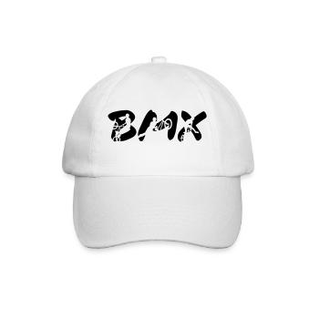 BMX - Baseballkappe - Weiß/Weiß - Vorne