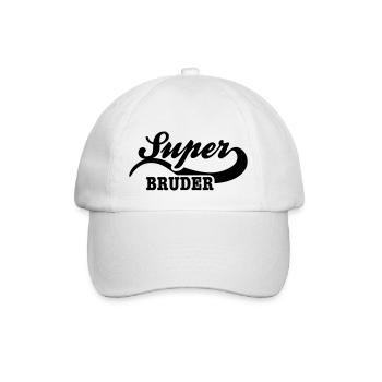 bruder - Baseballkappe - Weiß/Weiß - Vorne