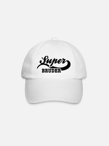 bruder - Baseballkappe - Weiß/Weiß