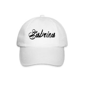 Sabrina - Baseballkappe - Weiß/Weiß - Vorne