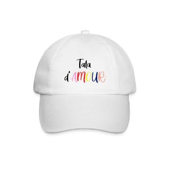 Love auntie - Baseball Cap - white/white - Front