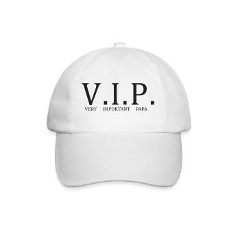 VIP - Very Important Papa - Casquette classique - blanc/blanc - Devant