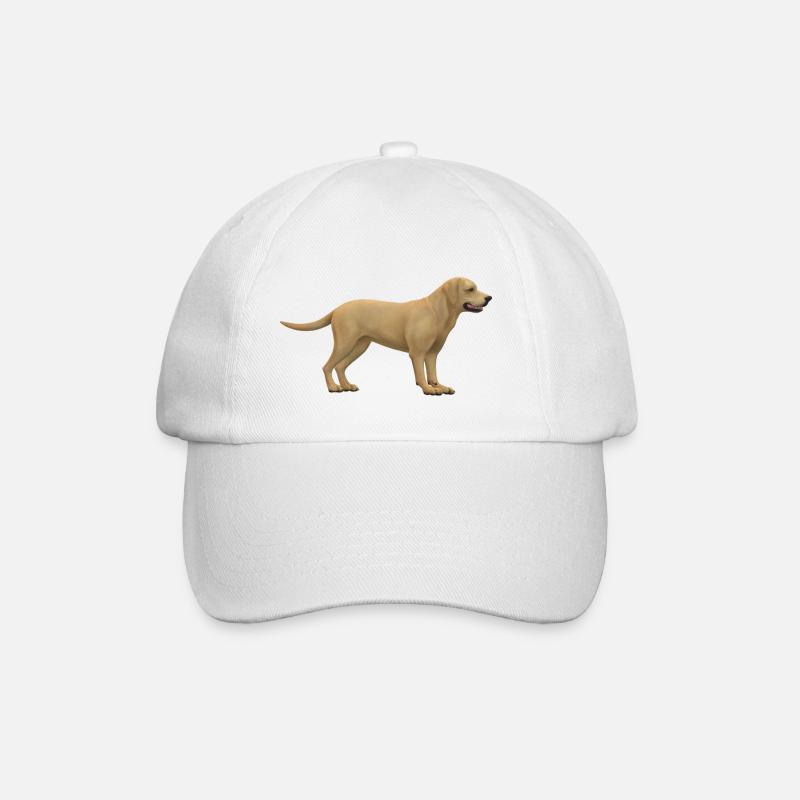 Conception de chiens - Casquette classique - blanc/blanc