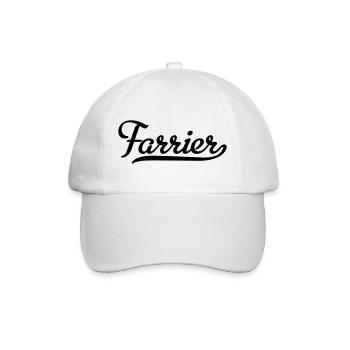 farrier - Casquette classique - blanc/blanc - Devant