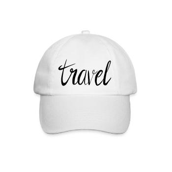 Travel - Baseball Cap - white/white - Front
