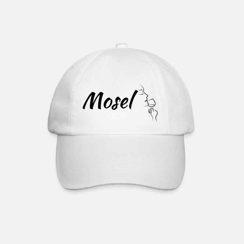 Mosel - Baseballkappe - Weiß/Weiß