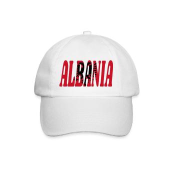 Albania - Casquette classique - blanc/blanc - Devant
