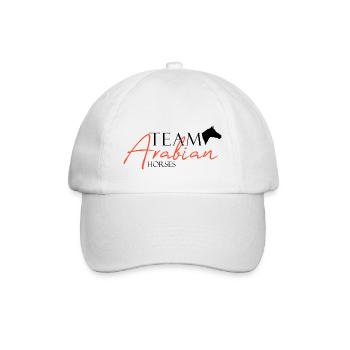 Team Arabian Horses - Baseballkappe - Weiß/Weiß - Vorne