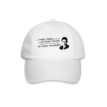 Franz Kafka-Beuys | Transformation Gregor Samsa Art - Casquette classique - blanc/blanc - Devant