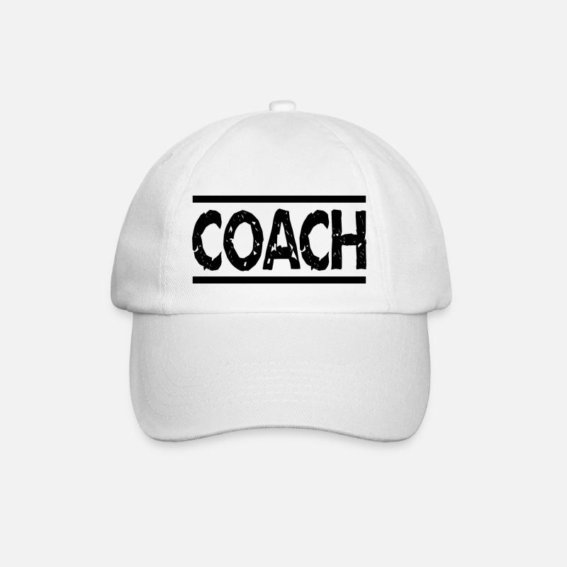 Trainer - Baseballkappe - Weiß/Weiß