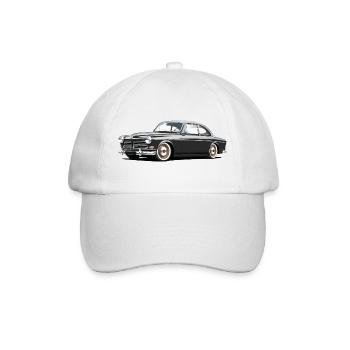 serie 120 custom gris - Casquette classique - blanc/blanc - Devant