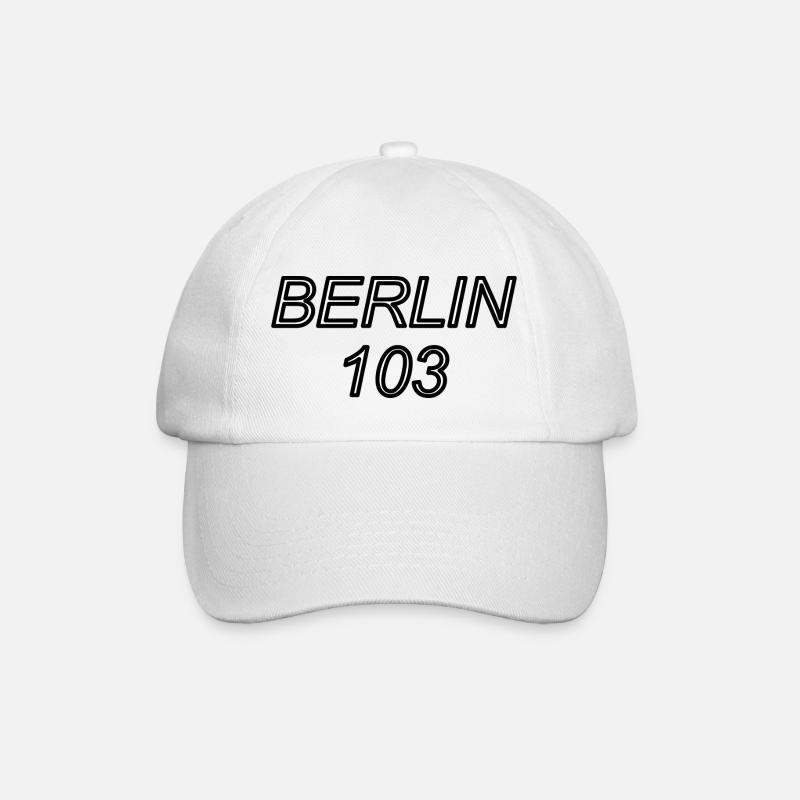 BERLIN 103 - Casquette classique - blanc/blanc