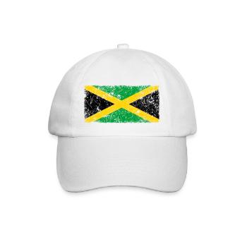 Jamaica VINTAGE - Baseball Cap - white/white - Front