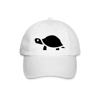 I am a slow walker, but I never walk back - Baseball Cap - white/white - Front