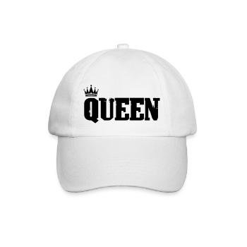 Queen - Baseballkappe - Weiß/Weiß - Vorne