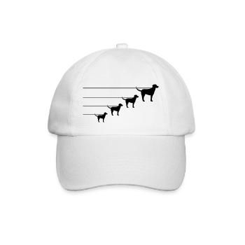 Hund Chien - Casquette classique - blanc/blanc - Devant