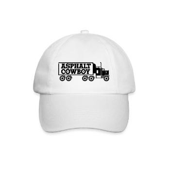 Trucker Truck Driver Gift - Baseball Cap - white/white - Front