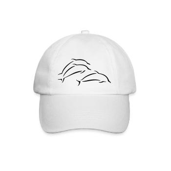 Delphine - Baseballkappe - Weiß/Weiß - Vorne