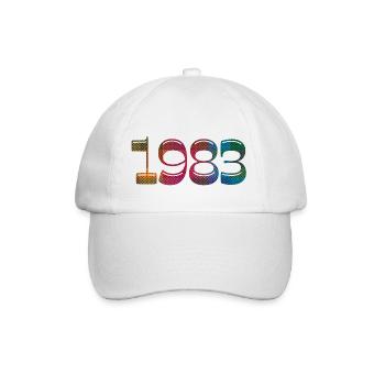 Millésime 1983 - Casquette classique - blanc/blanc - Devant