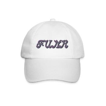 Funk Musik Vintage - Baseballkappe - Weiß/Weiß - Vorne