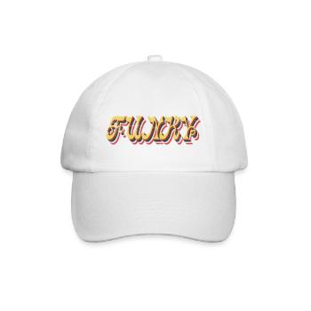 Funky Vintage - Baseball Cap - white/white - Front