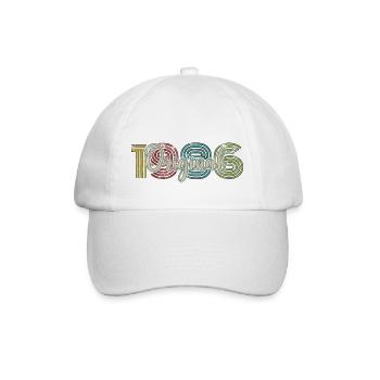 Millésime 1986 - Casquette classique - blanc/blanc - Devant