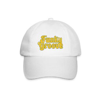 Funky Groove Vintage - Baseballkappe - Weiß/Weiß - Vorne