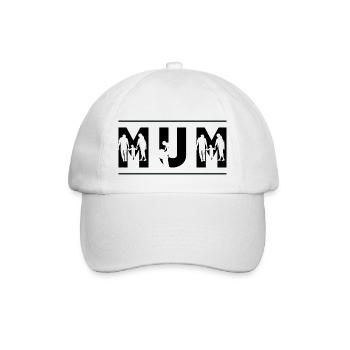 Mutter - Baseballkappe - Weiß/Weiß - Vorne