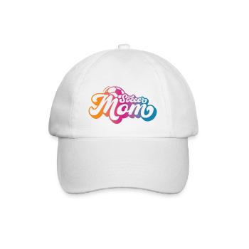Maman de soccer - Casquette classique - blanc/blanc - Devant
