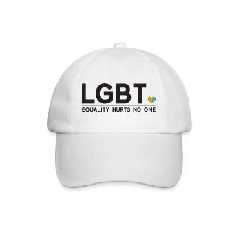 Mois de la fierté - L’égalité ne fait de mal à personne - Casquette classique - blanc/blanc - Devant