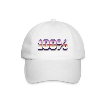 100% Vintage - Casquette classique - blanc/blanc - Devant