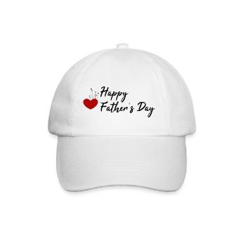 Bonne fête des pères pour les cadeaux - Casquette classique - blanc/blanc - Devant