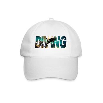 Plongeur plongeur - Casquette classique - blanc/blanc - Devant