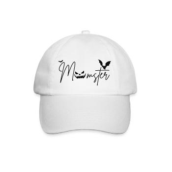 Momster - Halloween Mom - Baseball Cap - white/white - Front