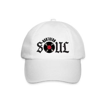 Northern Soul - Baseballkappe - Weiß/Weiß - Vorne